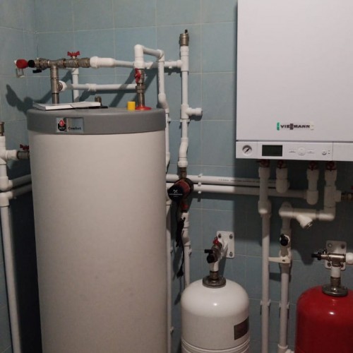 Монтаж системы отопления, водоснабжения и вентиляции СНТ "Заозерное"