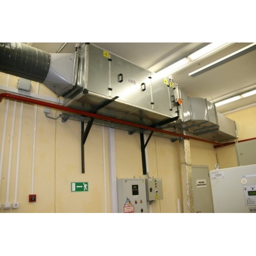 Монтаж приточных установок системы вентиляции производительностью от 300 до 700 м3/ч